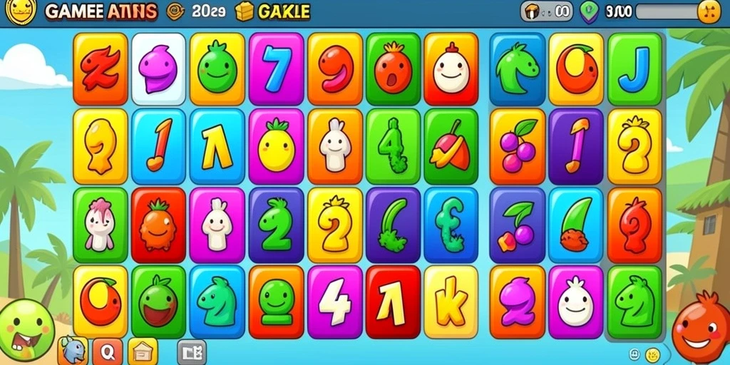 Screenshot menampilkan grafis menawan dari level yang menantang.