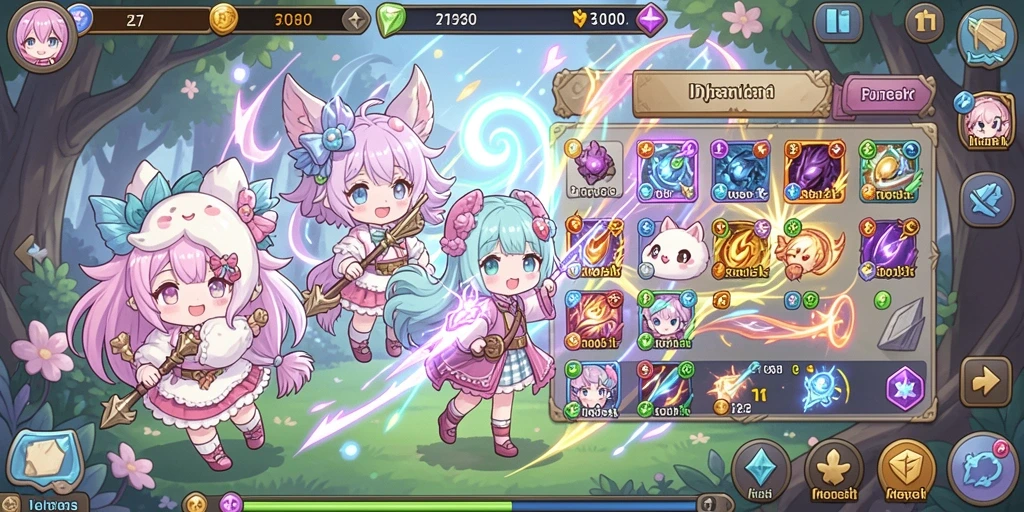 Tangkapan layar menampilkan aksi seru dalam game.
