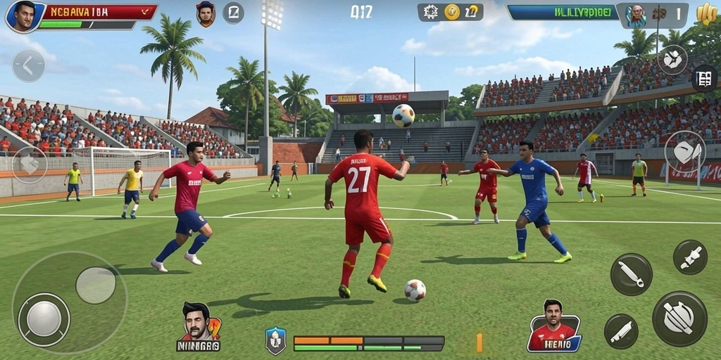 Tampilan awal yang menarik dan penuh warna.