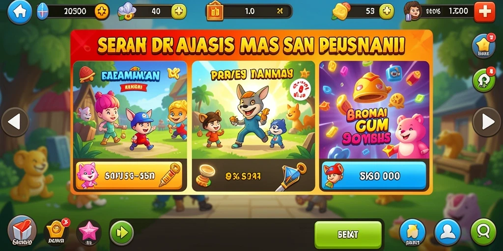 Antarmuka pengguna yang menarik dan mudah digunakan.