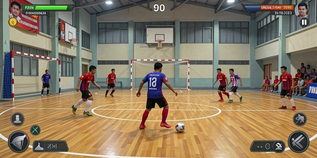 Tampilan antarmuka yang menarik dan modern.