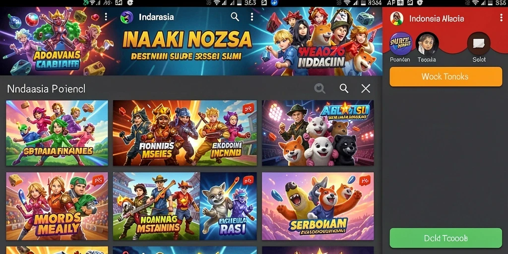 Tampilan awal yang menarik dan intuitif.
