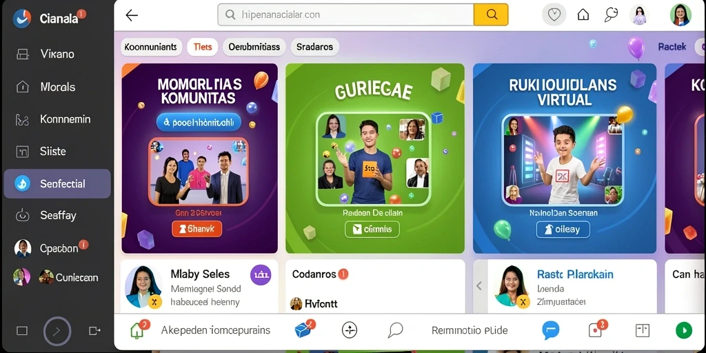 Tampilan antarmuka yang user-friendly dan menarik.