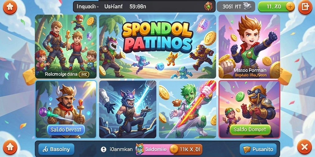Screenshot aplikasi LUXURY88 menampilkan halaman utama yang atraktif.