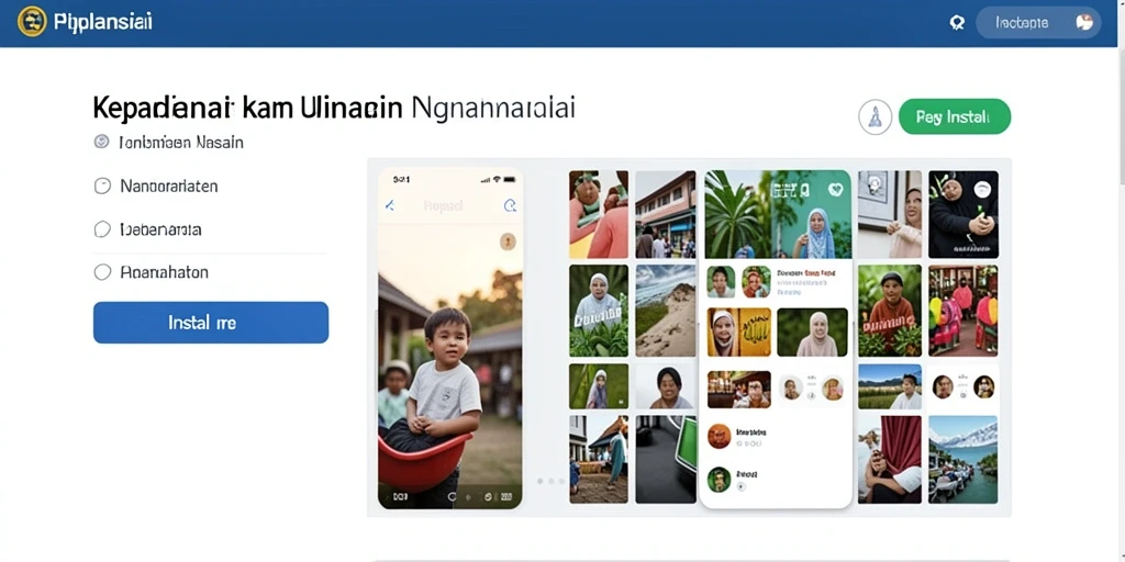 Tampilan antarmuka yang ramah pengguna.