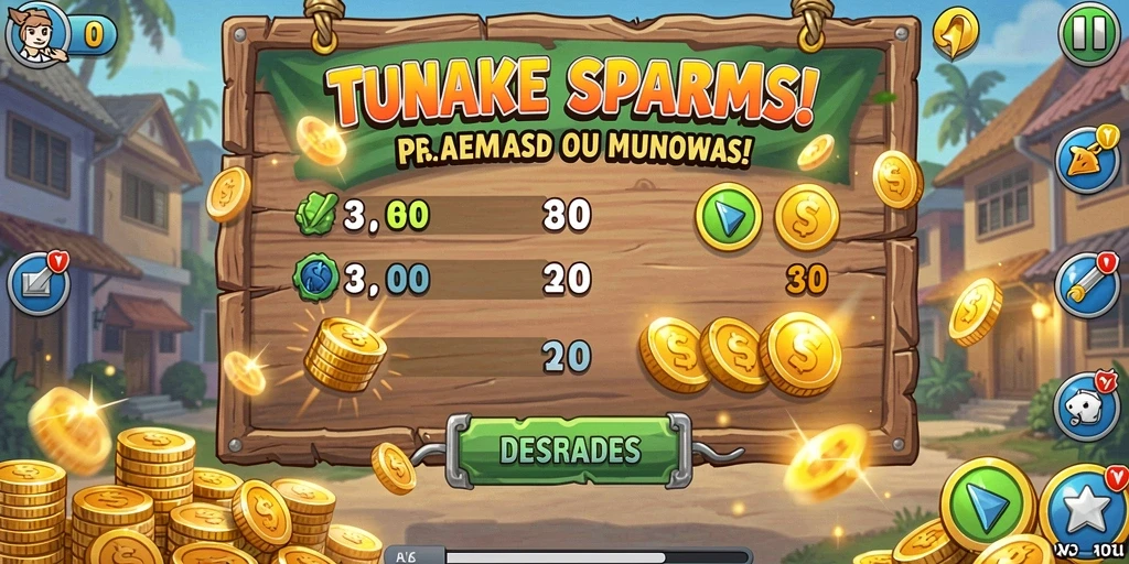 Tampilan awal yang memukau dengan karakter yang unik.