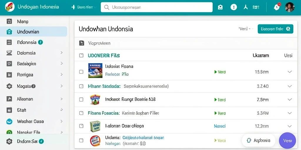 Tampilan antarmuka utama yang menarik dan user-friendly.