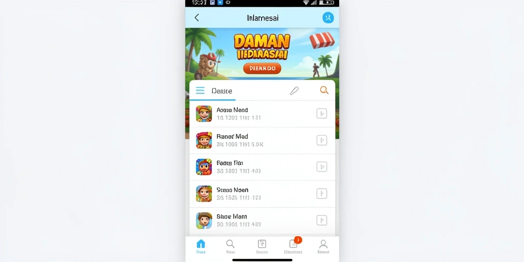 Tampilan antarmuka pengguna yang intuitif dan menarik.