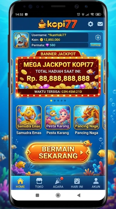 Galeri pratinjau visual kopi77 build APK resmi terbaru